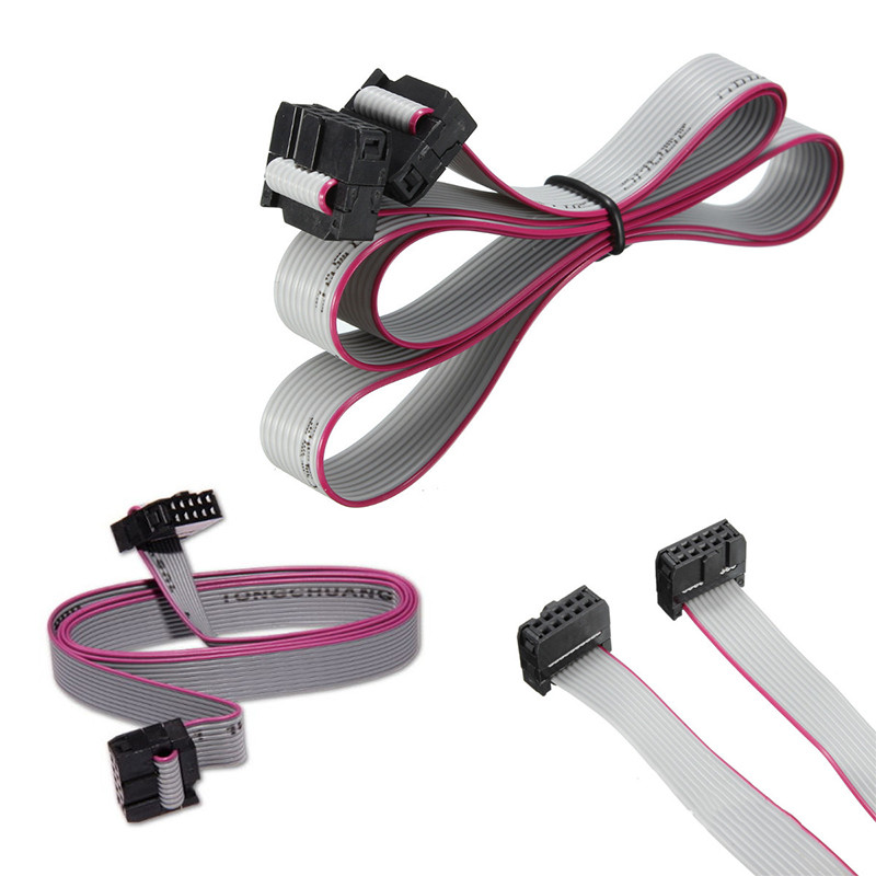 FC 10P FC 20P 2.54mm Custom Made Wiring Harness IDC Flat Terminal