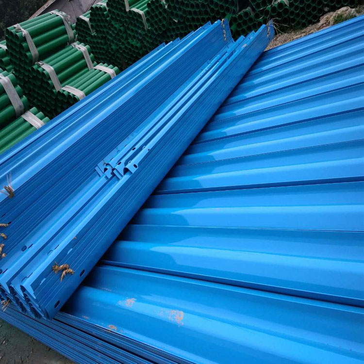 Q235 Q345 Galvanized Steel Highway Guardrail Block Spacer For Roadway Protection