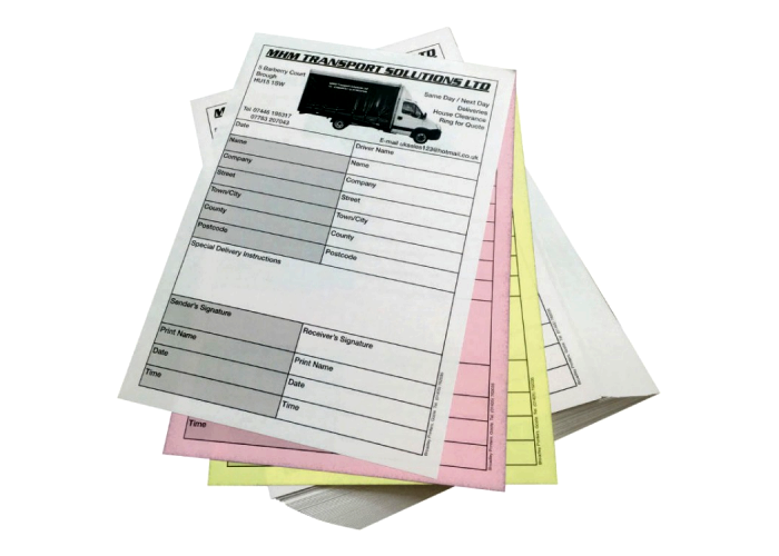 white pink yellow blue green colour NCR Paper 48-100gsm