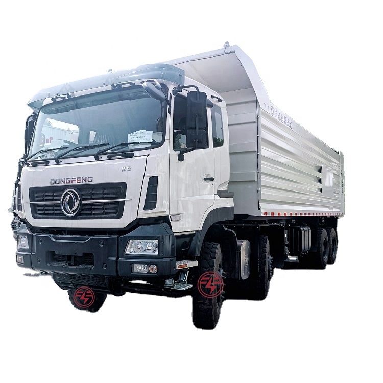 21T U-Shaped Cargo Box 6x4 Muck Ore Tipper Truck Dongfeng With Cummins Engine