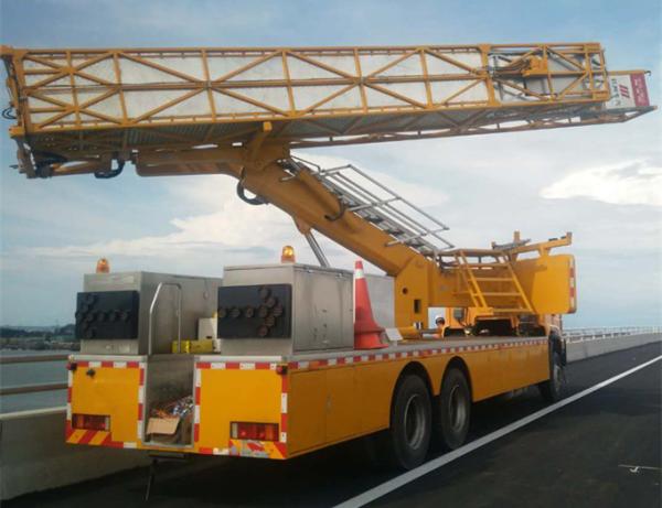 8x4 Professional Platform Type Bridge Inspection Truck With FAW Chassis 19-22m