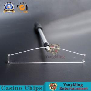 China Aluminum Alloy Retractable Poker Chip Rake Anti Counterfeiting on sale