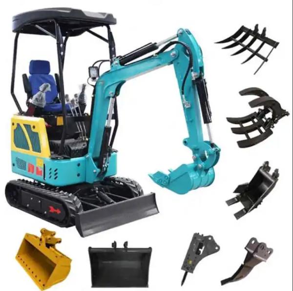 Mini Excavator Hydraulic Tilting Bucket For Kubota 1.7ton Excavator hydraulic