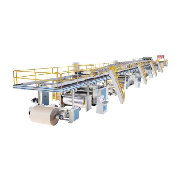 Electric Driven Packaging Line for 5ply Corrugated Carton Box Production and
