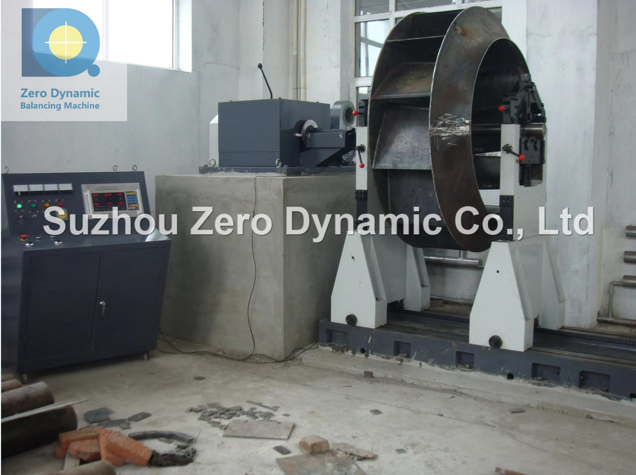 7500KG-20000KG Universal Joint Balancing Machine Hard Bearing Balancer For Centrifugal Impeller Fan Wheel