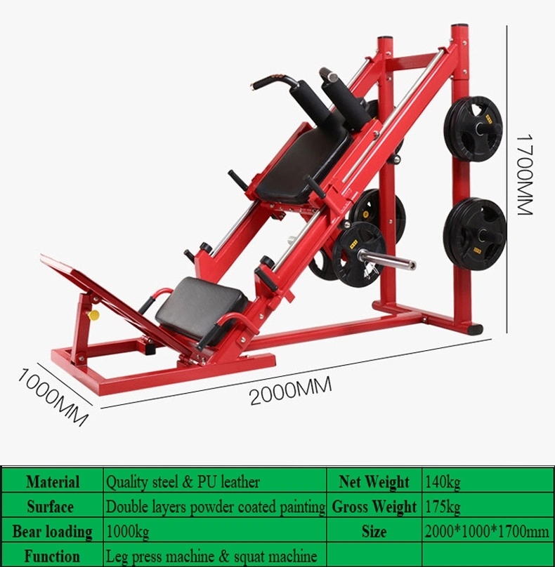 Body Building Vertical Leg Press Machine