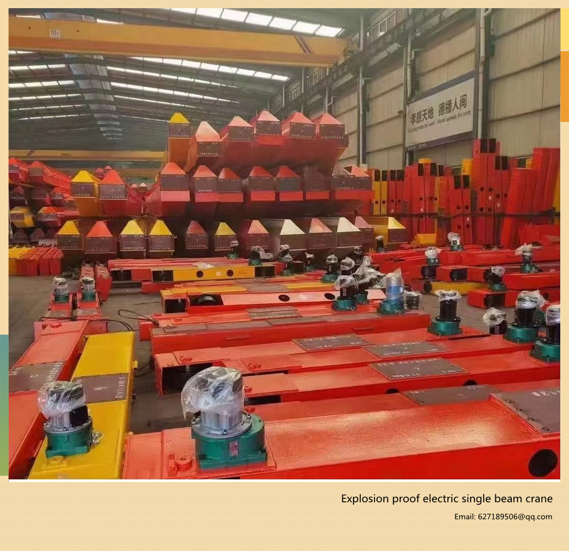 LB8t explosion-proof electric single beam crane, explosion-proof truss, explosion-proof hoist and explosion-proof crane