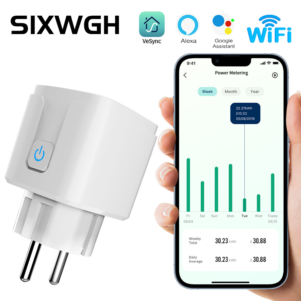  100-240V Tuya Smart Socket 60Hz Wifi Outdoor Socket Manufactures