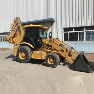Time Saving Backhoe Loader Digger High Efficiency With Loading Bucket