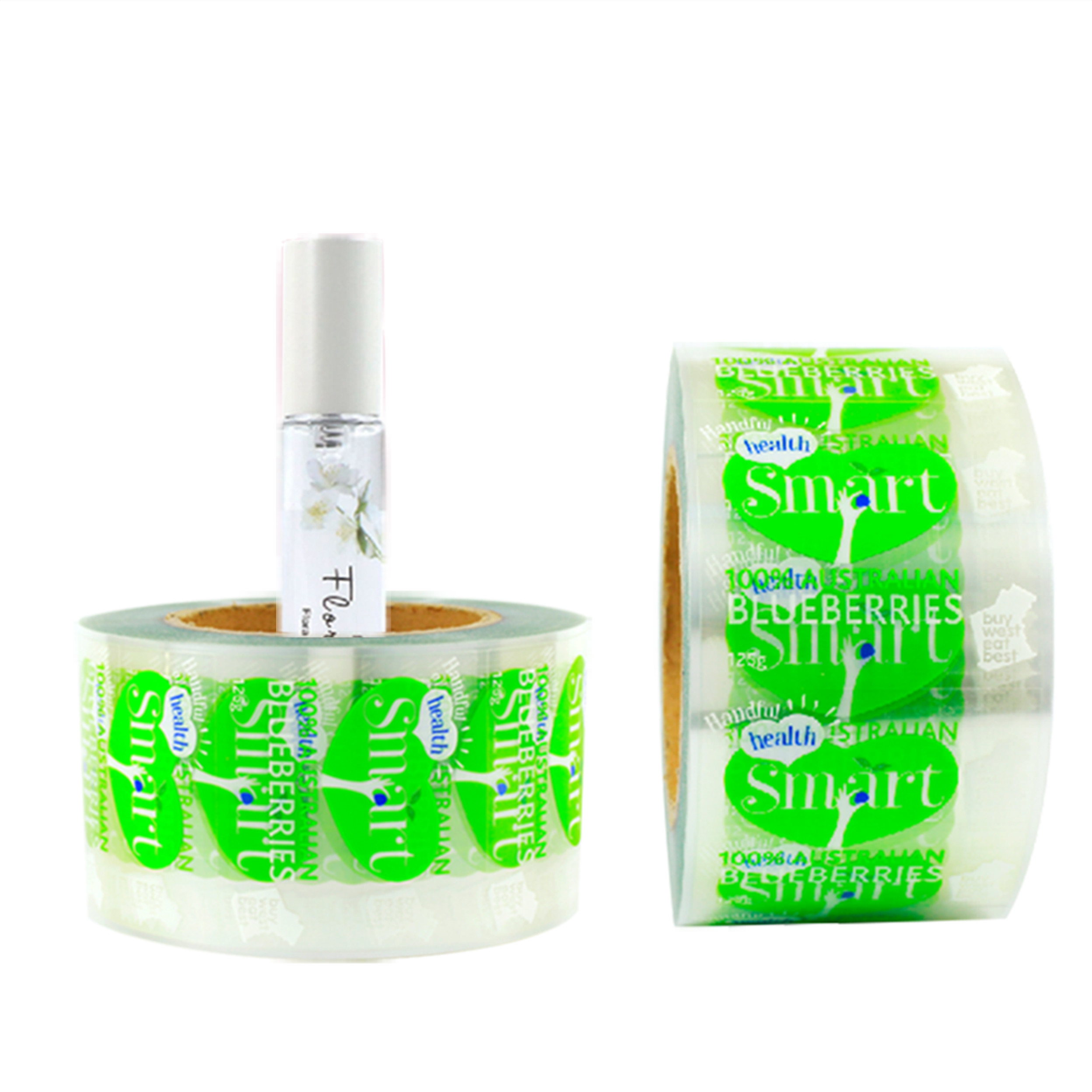 Transparent Custom Cosmetic Labels Waterproof for Lip Gloss Tubes