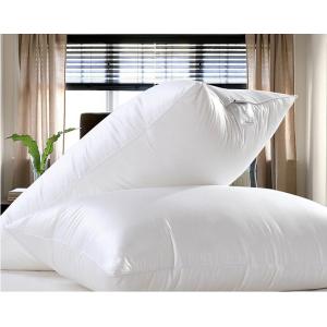 China 90% Duck Goose Feather Pillows Cotton Percale Pillow Insert Customized on sale