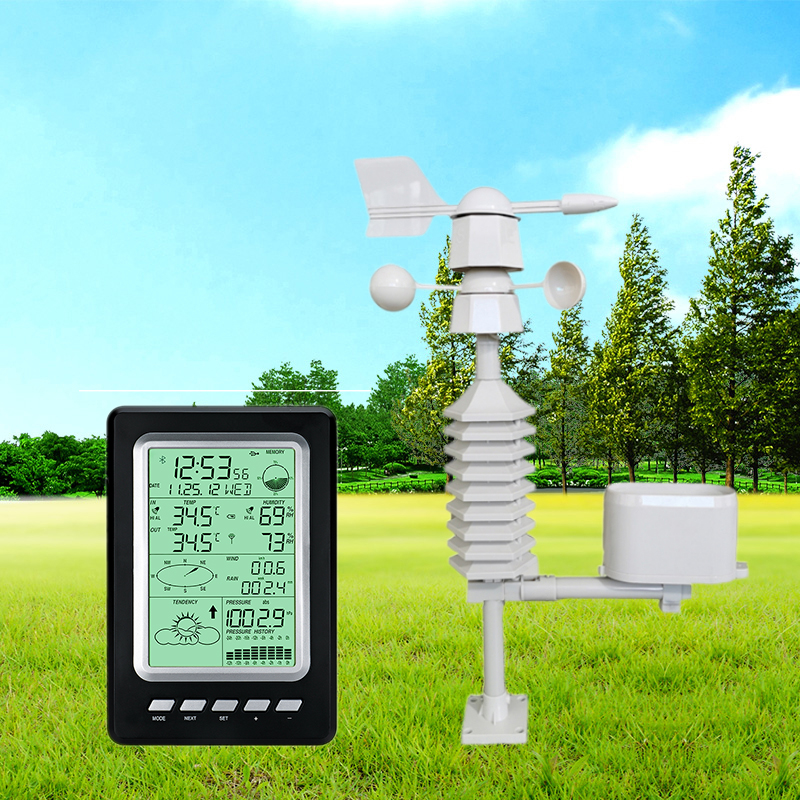 Stay Updated On Outdoor Temperature Humidity With Mobile App Wireless Weather Station