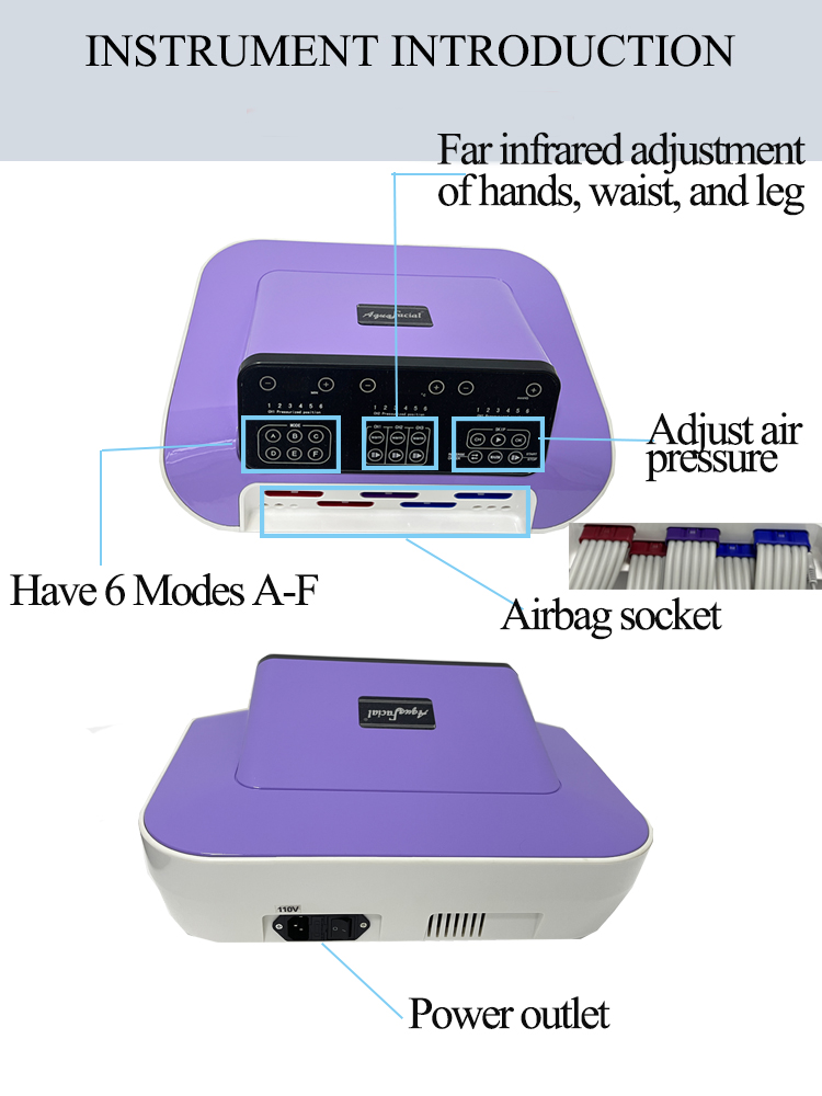 Infrared Sports Recovery Lymphatic Drainage Massage Device With Pressotherapy Suit