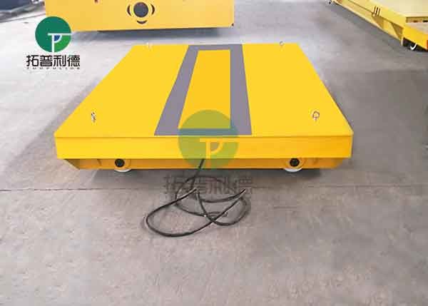 10 Ton Material Handling Outdoor Indoor Use Busbar Power Electric Rail Transfer Cart