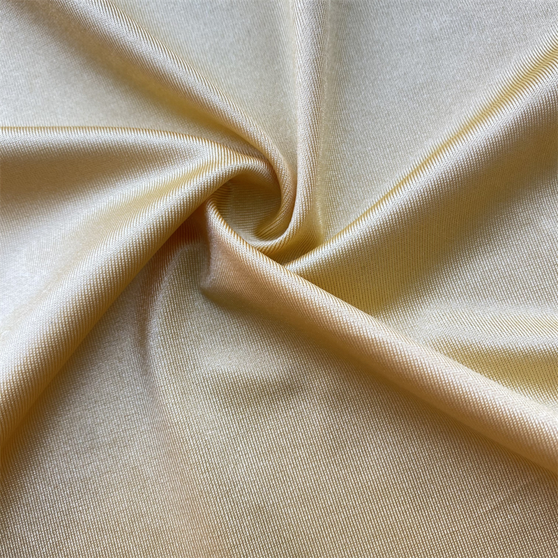 4 Way Spandex Lycra Textured Swimwear Fabric Custom Shiny Waterproof