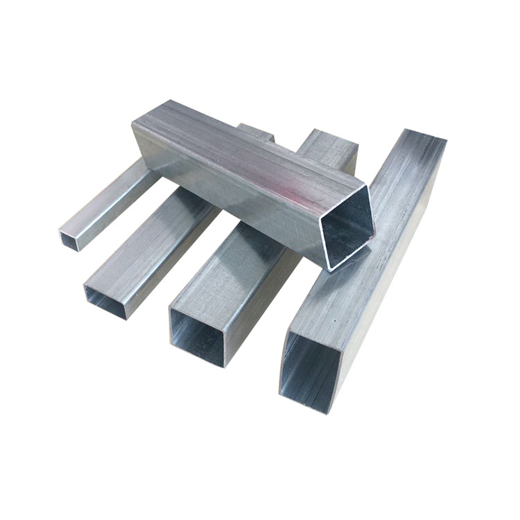 Galvanized Rectangular Steel Pipe Hollow Section For Machinery Manufacturing