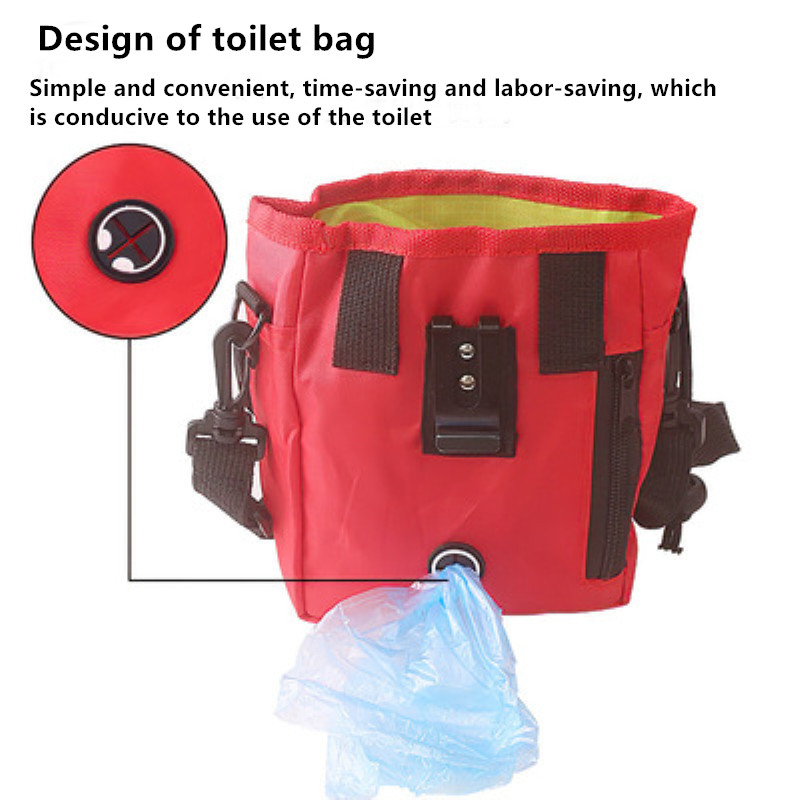 Dog Backpack Oxford Pet Training Bag 10x10x5cm
