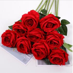 Single Head Artificial Rose Bundle 52cm Length High Simulation