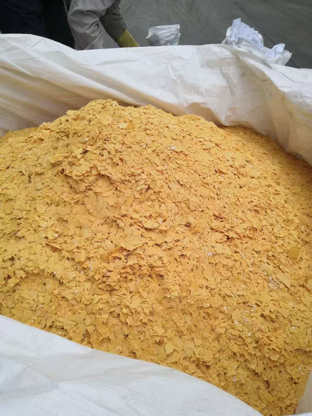 Dissolving Sulfurized Dyes Raw Material Na2S Sodium Sulfide Yellow Flakes