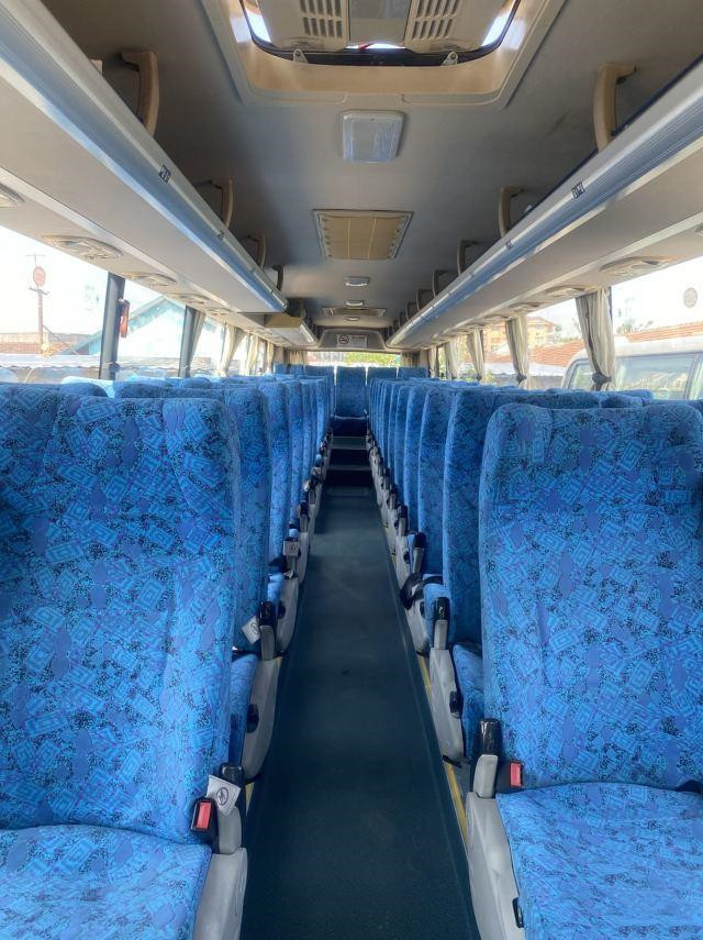 Used Coach Bus Higer Brand KLQ6115 51seats Weichai Rear Engine Airbag Chassis Double Doors Left Steering