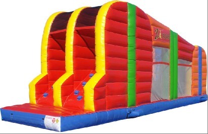 bouncy with zip line