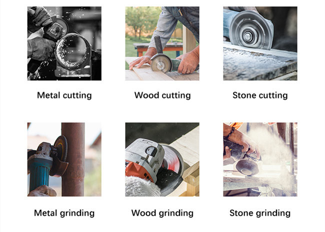 1300W Hand Angle Grinder Tool 8500r/Min For Grinding Cutting Polishing