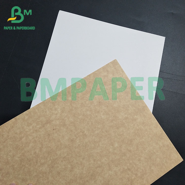 200 250gsm 100% Virgin Wood Pulp Food Grade Coated Kraft Back For Food Product Packaging