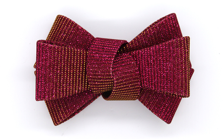 Custom Red Women Shoes Decoration Accessories Special Cloth Material