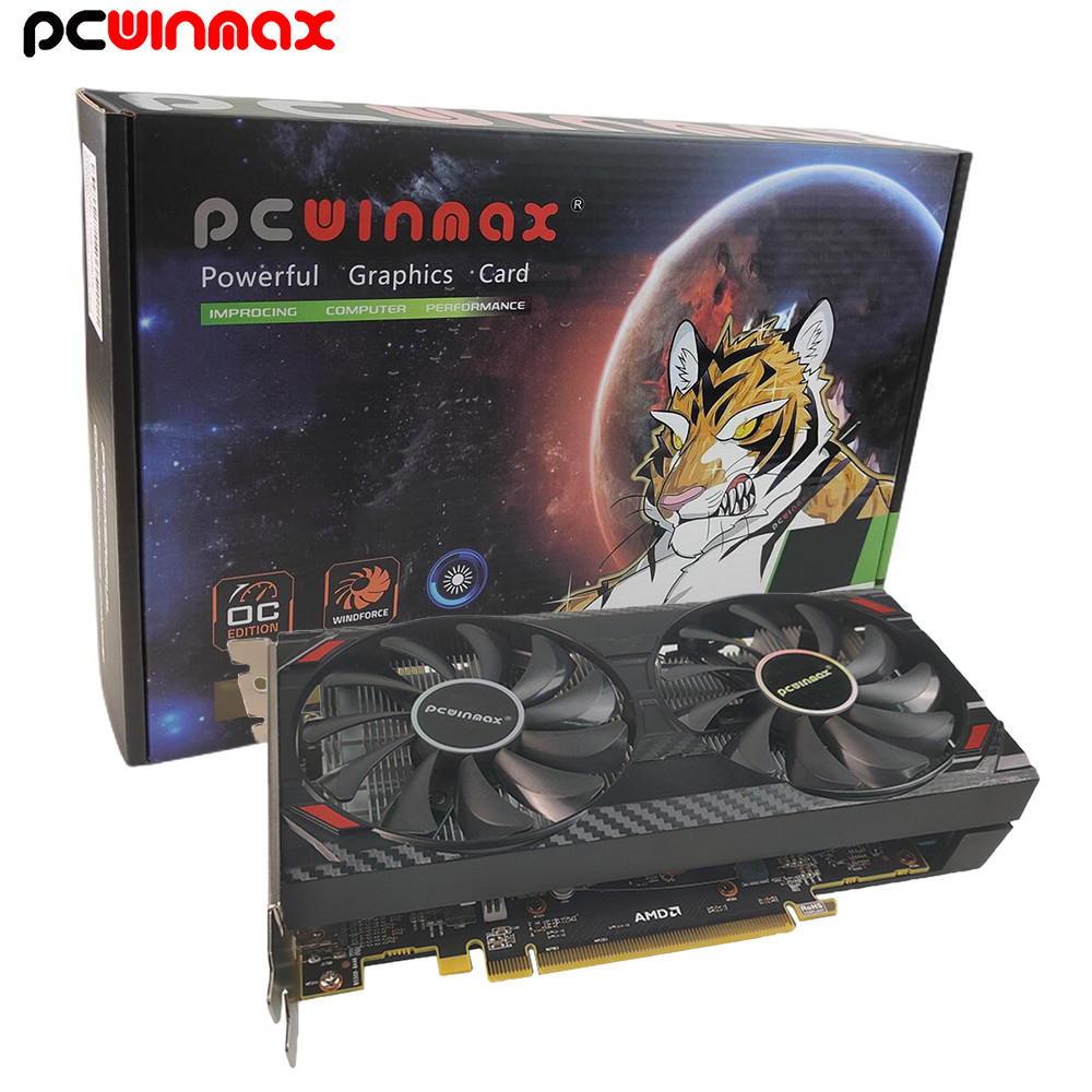PCWINMAX Radeon RX 5500 Graphics Card 8GB DDR6 128 Bit Video Card