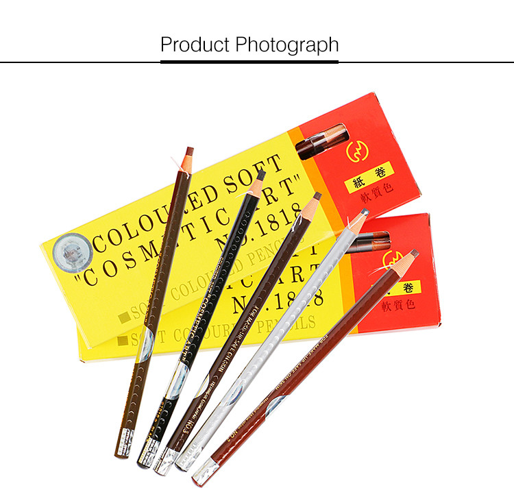 Waterproof Tattoo Accessories White Paper Roll Eyebrow Pencil Easy To Carry