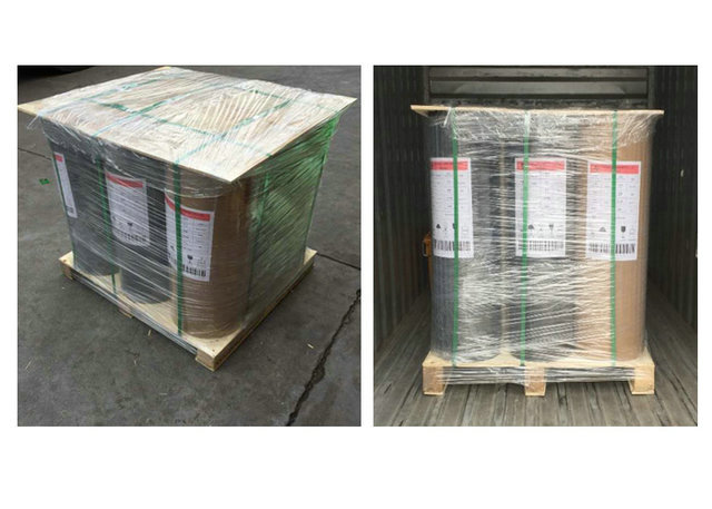 Durable 0.55mm Thickness Brown Prewashed Kraft Fabric Material for Bags
