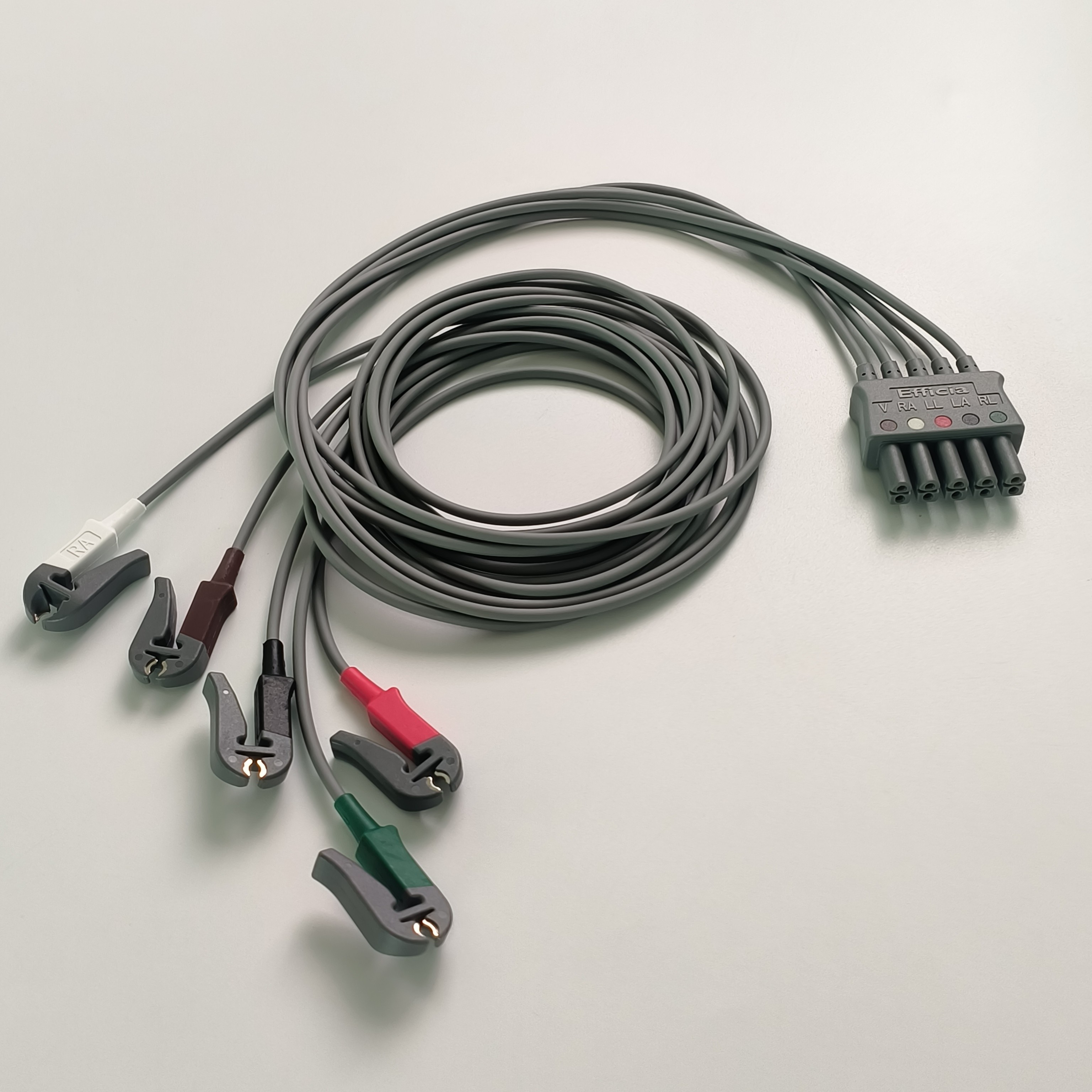 Philip Original Import, Adult Clip-On, Five-Lead Wire, N Standard, Single-Row Intermediate Connector,REF: 989803160691