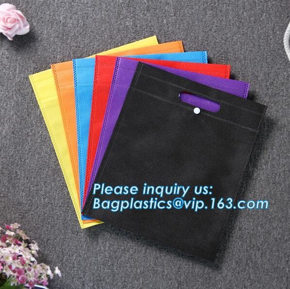Cheap 100% New Recyclable Whole Bag Heat Sealed Machine Made PP Non Woven Bag with Strip, bagplastics, bagease, pak, pkg
