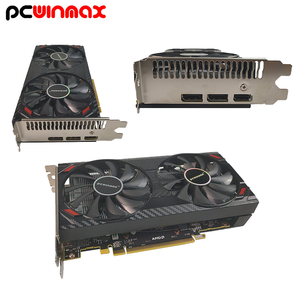 PCWINMAX Radeon RX 5500 Graphics Card 8GB DDR6 128 Bit Video Card