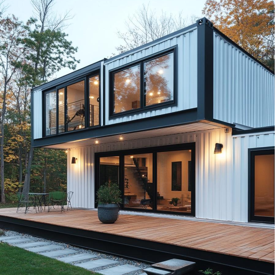 Lightweight Prefab Container House Customized For Modern Living