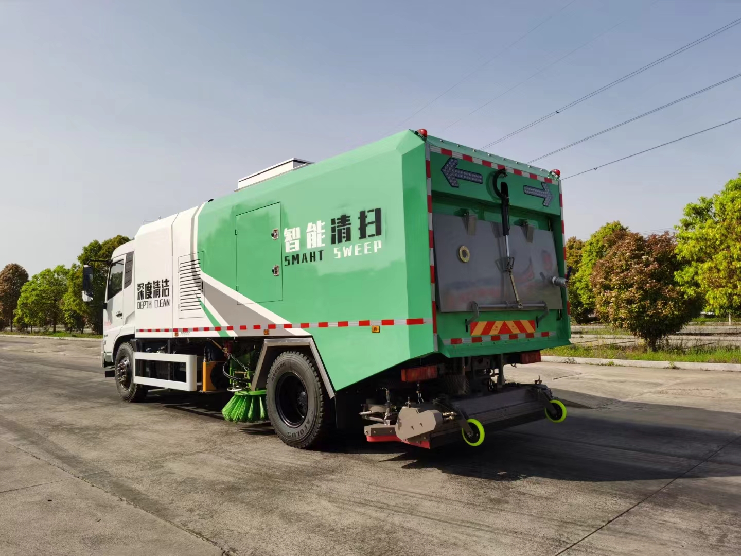 The Factory Supplies Efficient and Intelligent Vacuum Electric Street Cleaning Vehicles for Urban Outdoor Road Cleaning