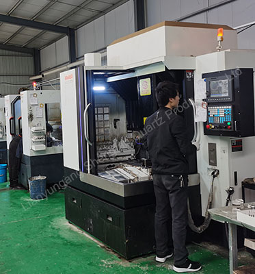 XRD- Fused Quartz Sample Sink Plate Customized Corrosion High Temperature Resisitant