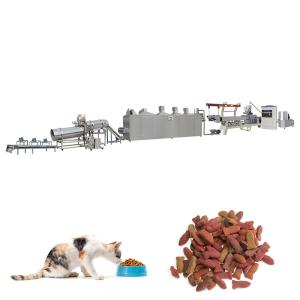  MT Pet Food Processing Line 380V 50HZ Dry Dog Food Making Machine Manufactures
