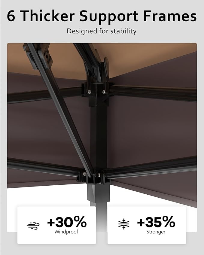 Stylish 10x10 Metal Roof Gazebo All-Weather Protection & Easy Maintenance
