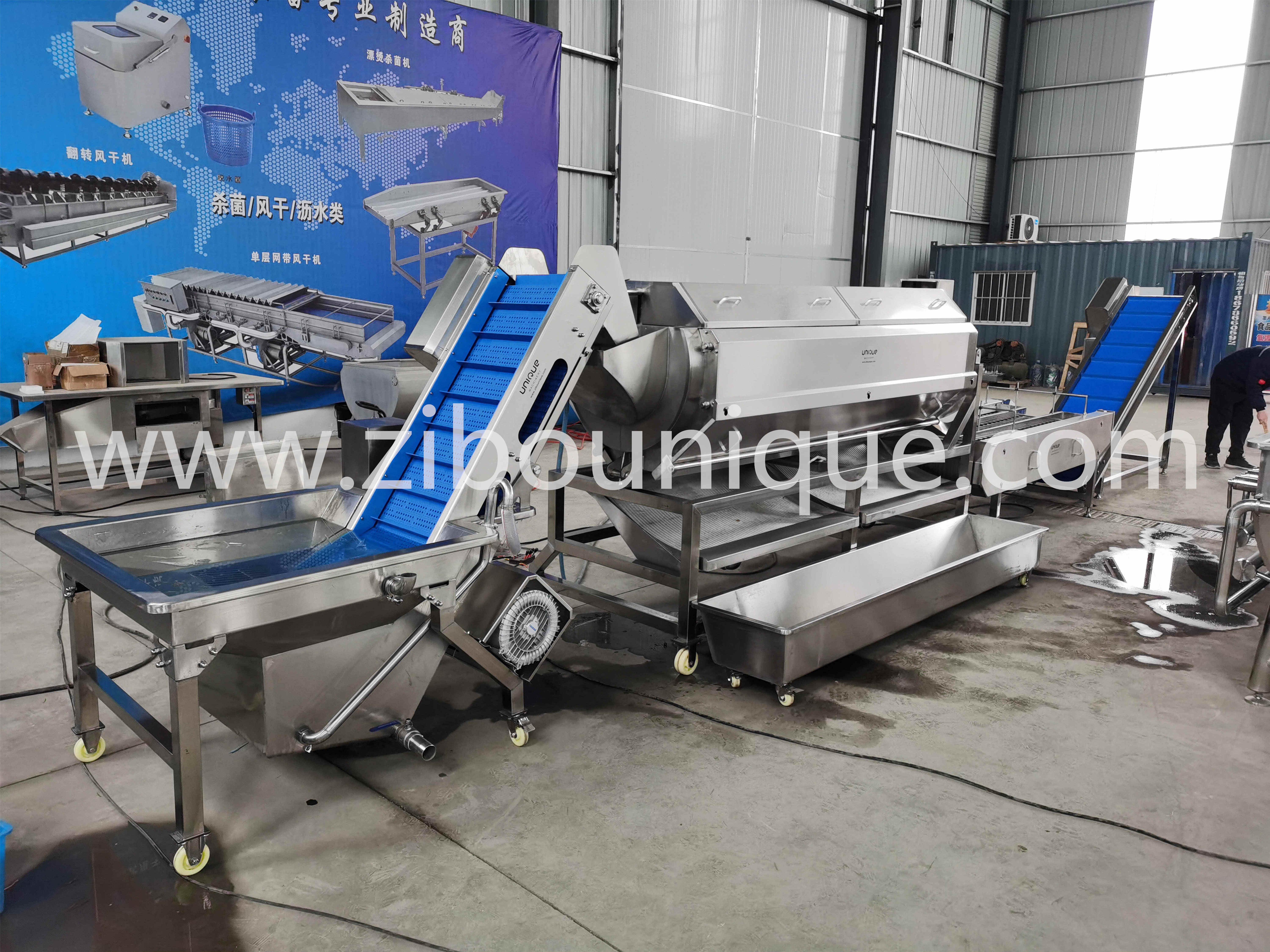 Video Technical Support Heavy Duty Potato Peeler Machine for Wash and Peel Potatoes