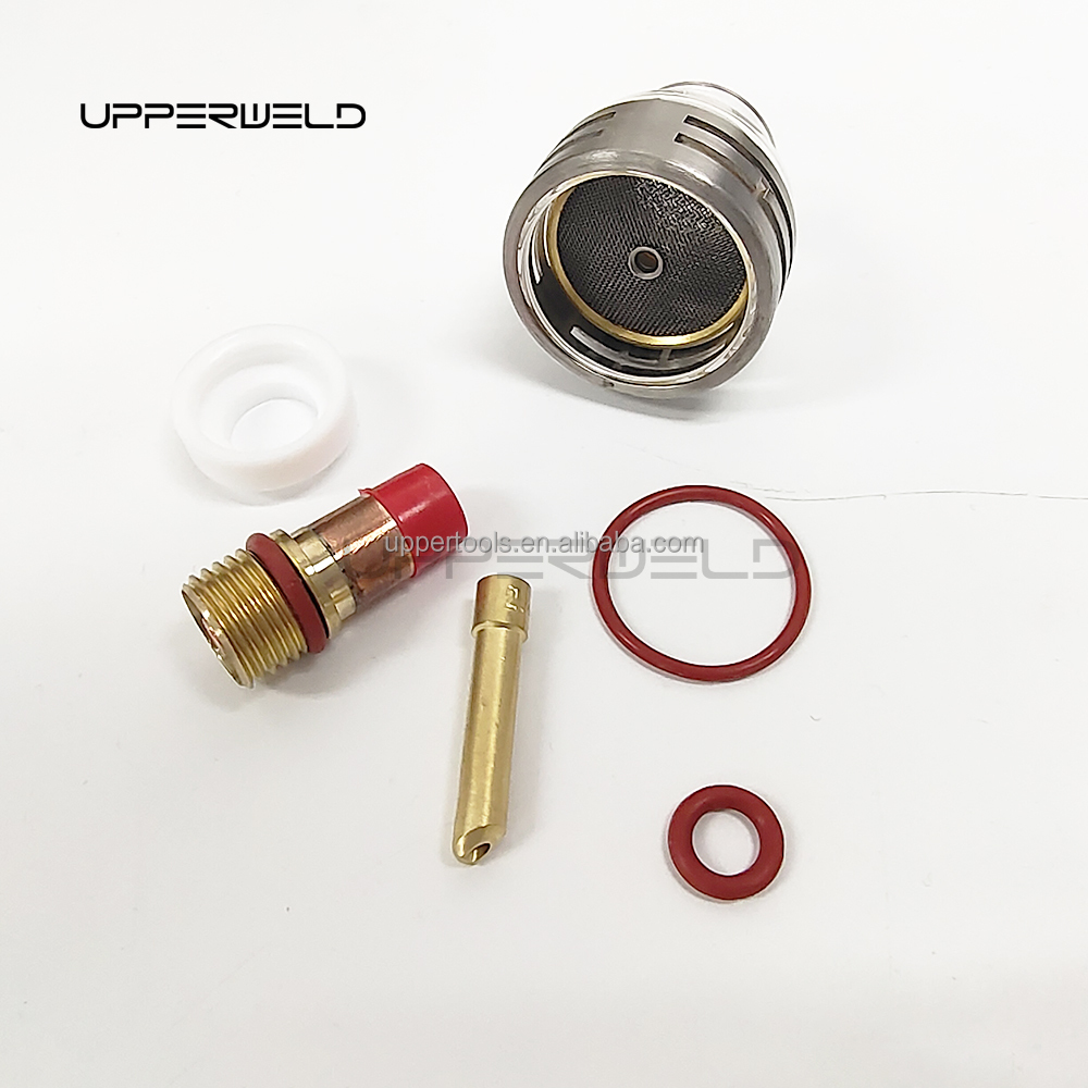 1.6mm TIG Welding Torch Glass 14 Cup Collet and WP920 Welding Nozzle for Welding