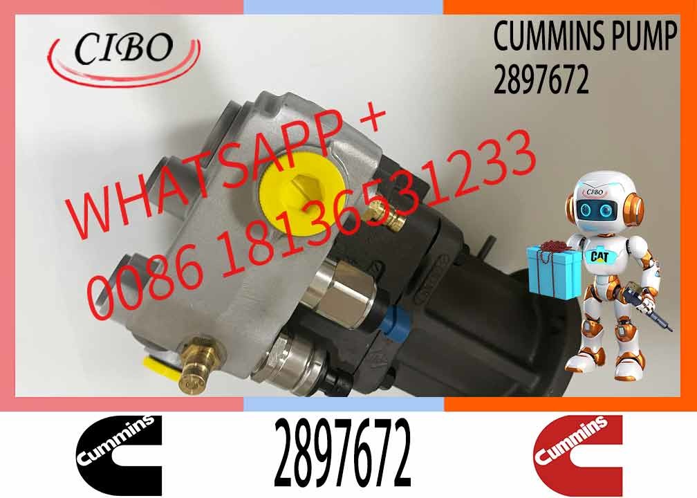 Factory price QSK23 engine fuel pump excavator parts 2897672 fuel injection pump for excavator accessory