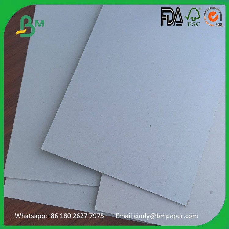 2017 Hot Sale 70*100cm 61*86cm Double Side Grey Back PaperBoard Sheet