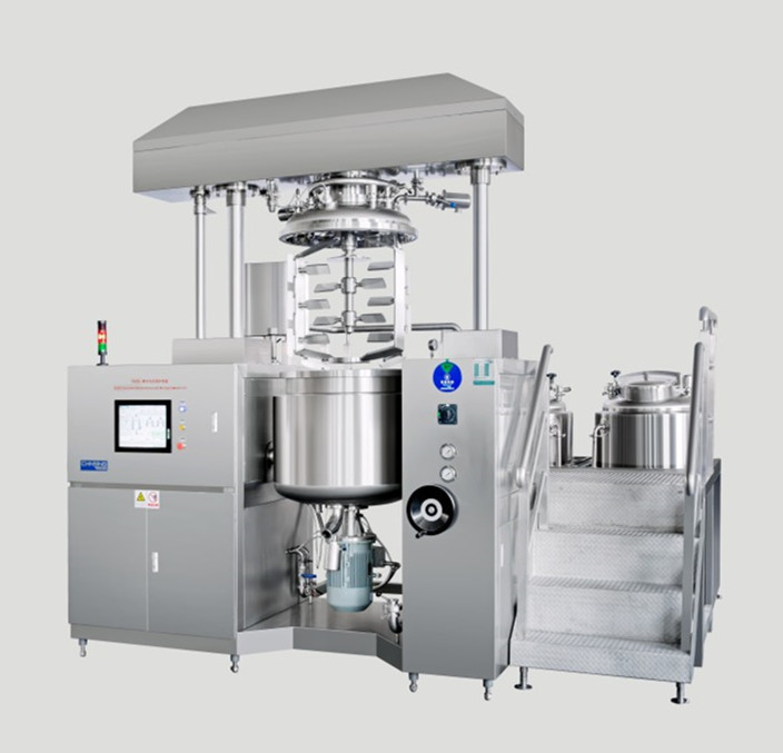 Cosmetic Vacuum Homogenizer Mixer High Shear Emulsifier For Dark Spot Removing Cream