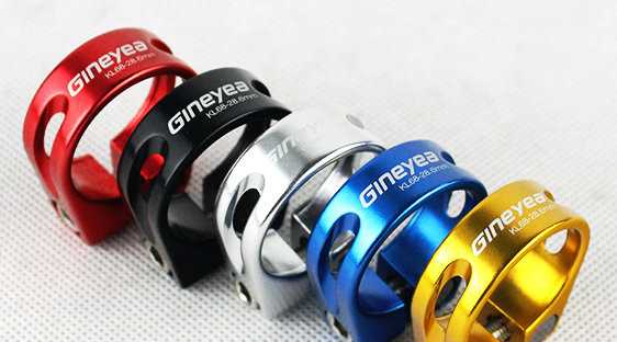 Titanium Light Bicycle Seat Post Clamp Bicycle Parts 19g 28.6/30.2/31.8mm/34.9mm Seatpost Clamping For MTB Road Bike