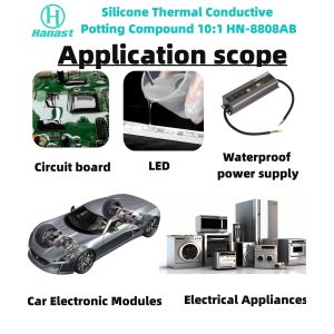 Silicone Potting Compound For Electronics AB Silicone Potting Compound Rubber