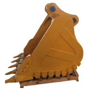  30 Ton Excavator Gravel Bucket Suitable for 1.2 Cube Rock Bucket Assembly Manufactures