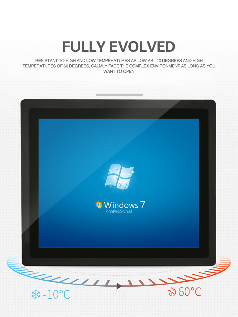 10.4inch 1024x768 Android Embedded Industrial Touch Screen PC