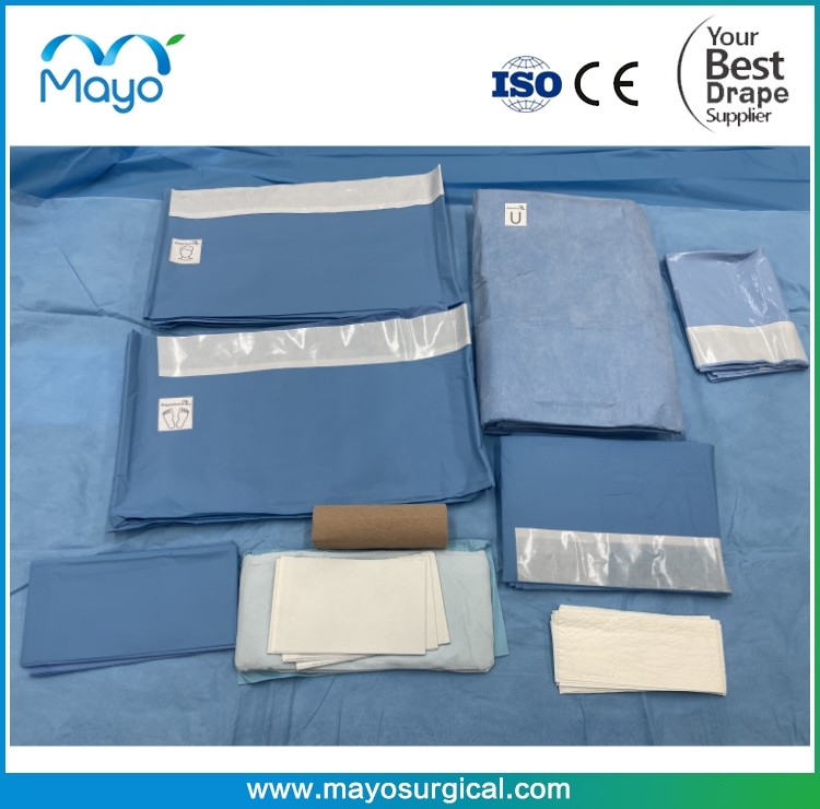 Customized Surgical Universal Orthopaedic Drape Pack With CE ISO