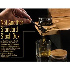 Stash Box Set CE / EU Certificate Herbal Grinder Rolling Tray Bamboo Storage Box
